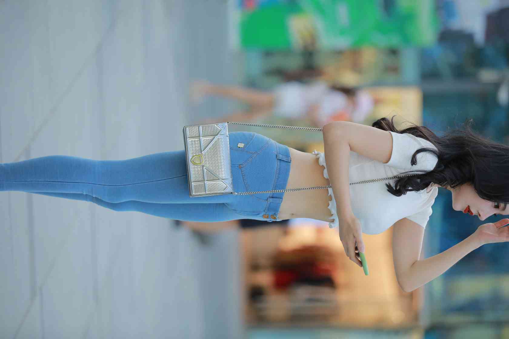 图片[3]-非常漂亮的紧身牛仔裤女孩【115P】04016-多丫图库