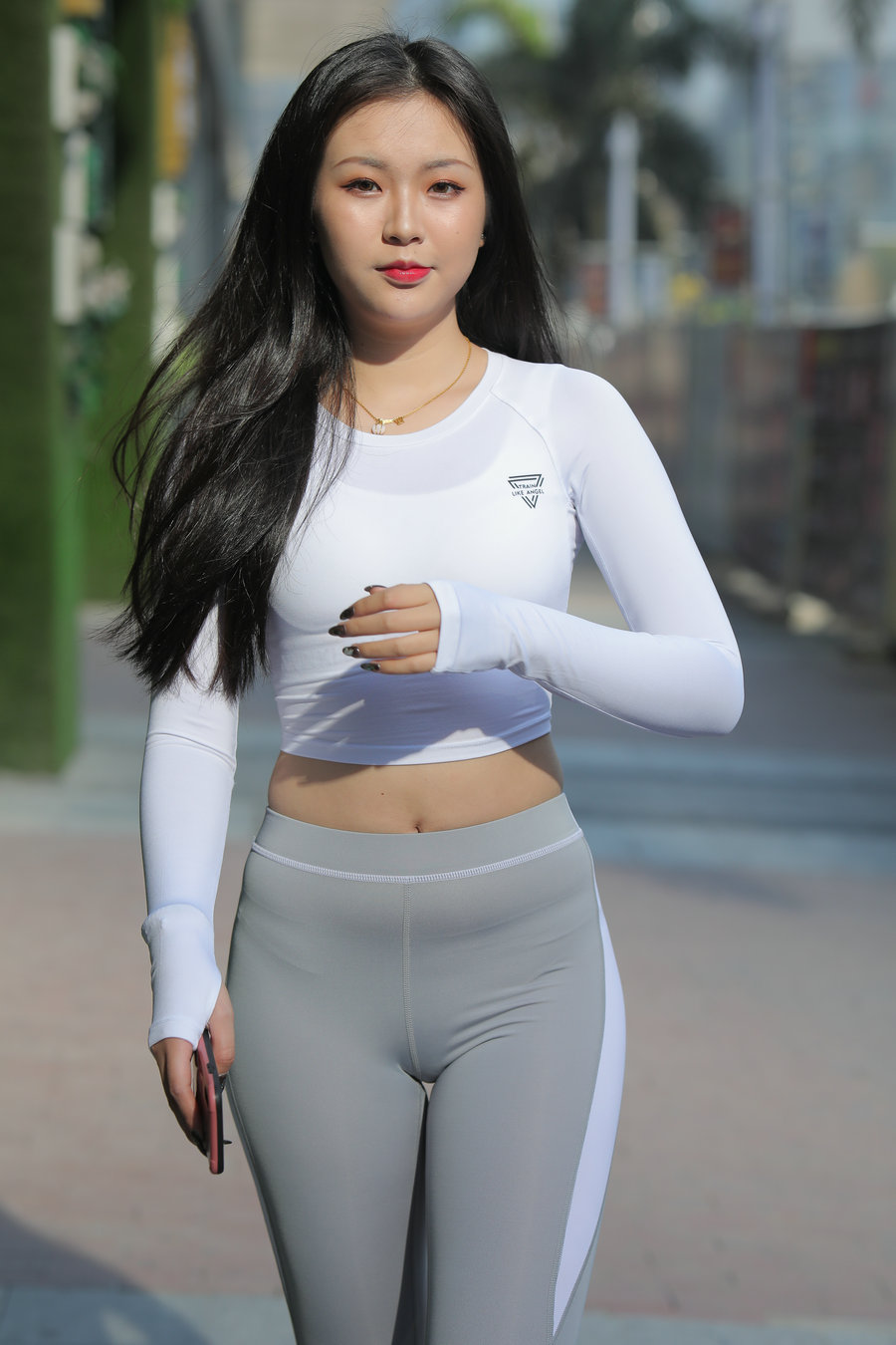 灰色瑜伽裤女孩 J0907 468P2V-6.31GB-多丫图库