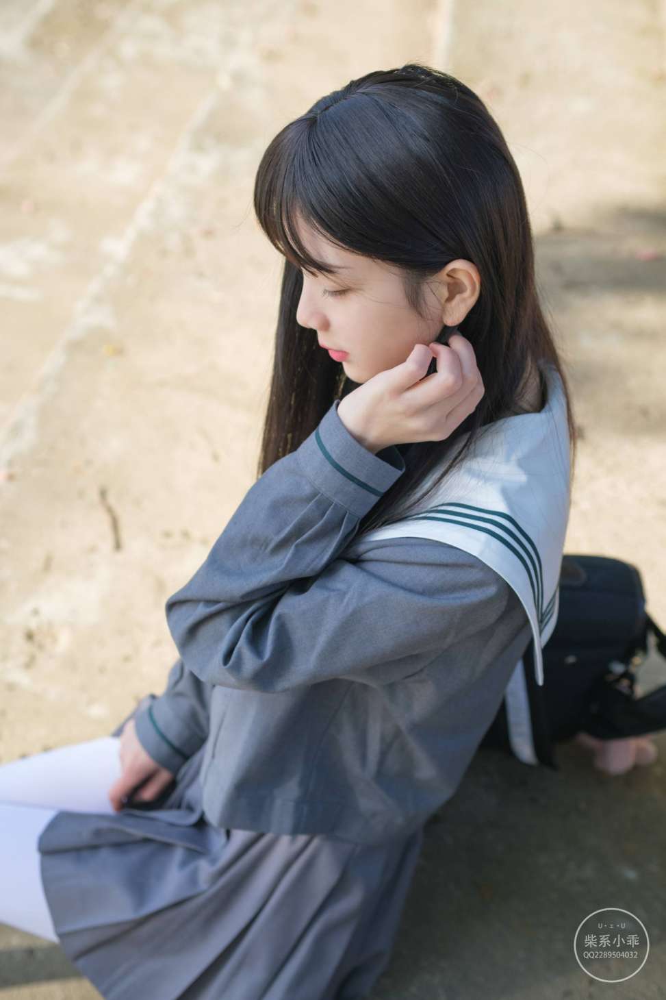 图片[3]-白丝清纯少女真的太可爱了【60P】20001-多丫图库