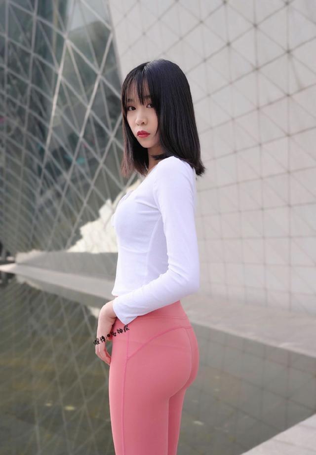 图片[4]-粉色瑜伽裤年轻女孩 J1311 417P17V-14.9GB-多丫图库