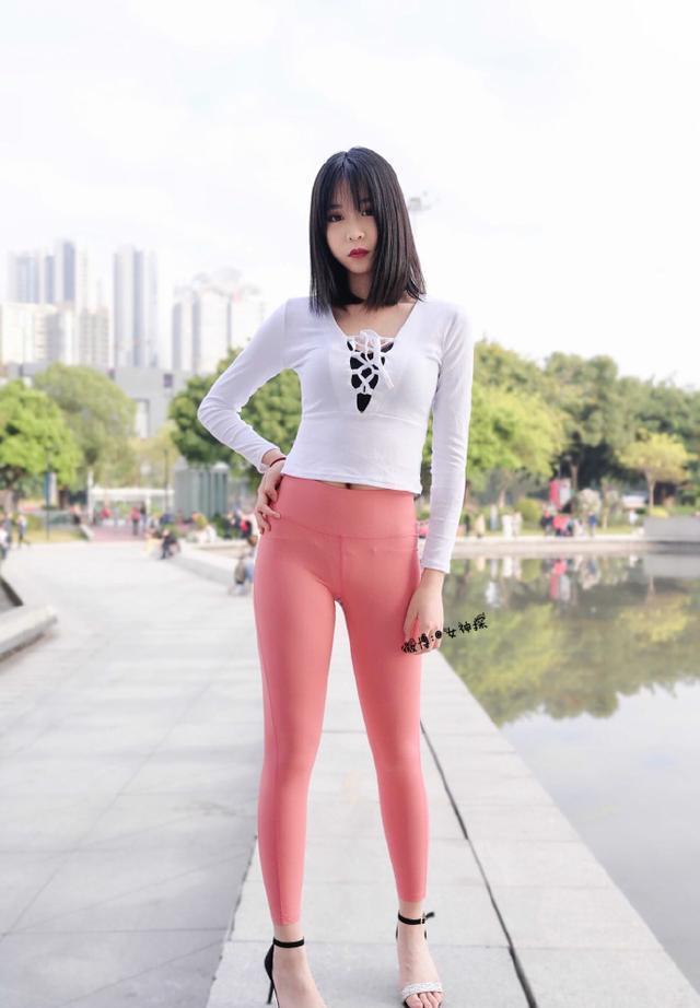 图片[2]-粉色瑜伽裤年轻女孩 J1311 417P17V-14.9GB-多丫图库