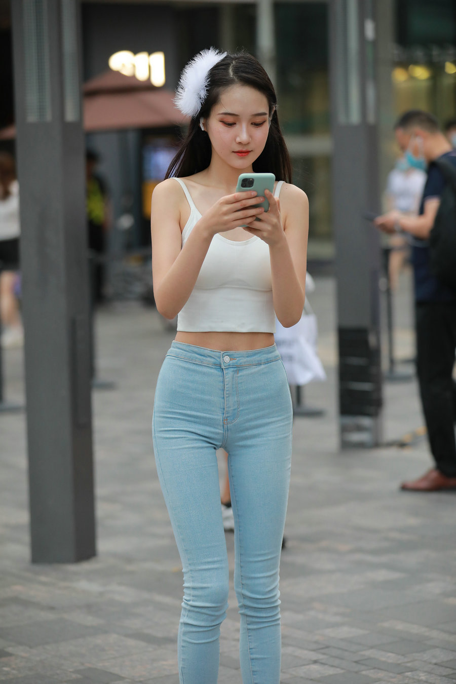 图片[3]-非常漂亮的牛仔裤女孩 J2144 98P1V-1.92GB-多丫图库