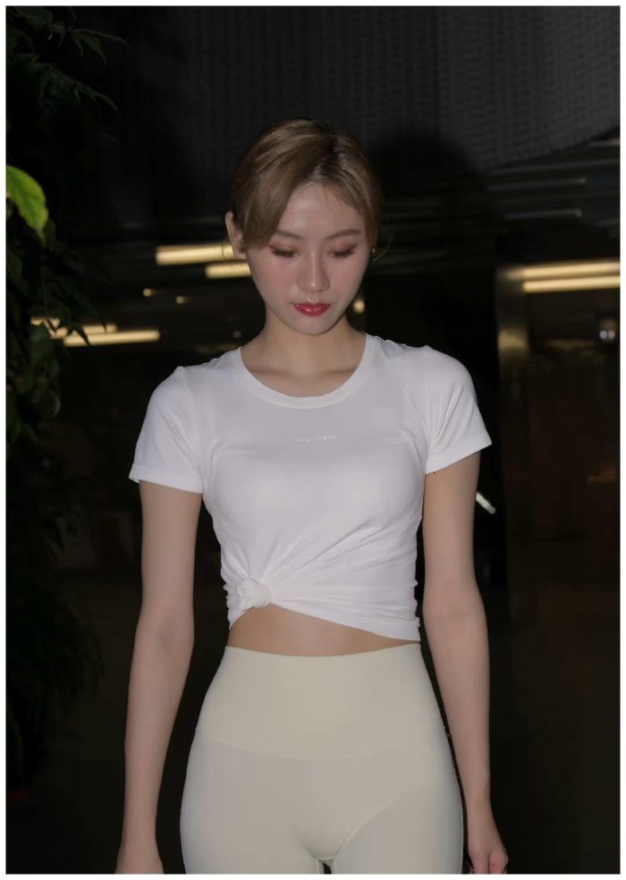 图片[4]-白色瑜伽裤女孩J2213 190P2V-14.6GB-多丫图库