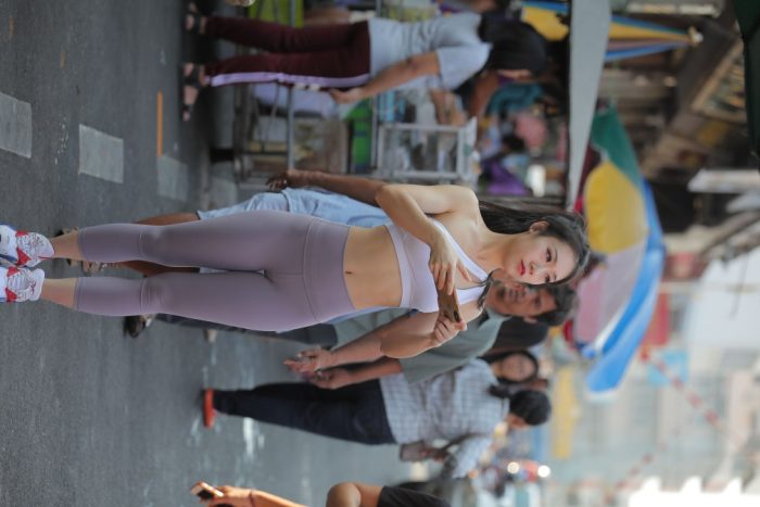 逛街的马尾辫瑜伽老师【556P】00016-多丫图库