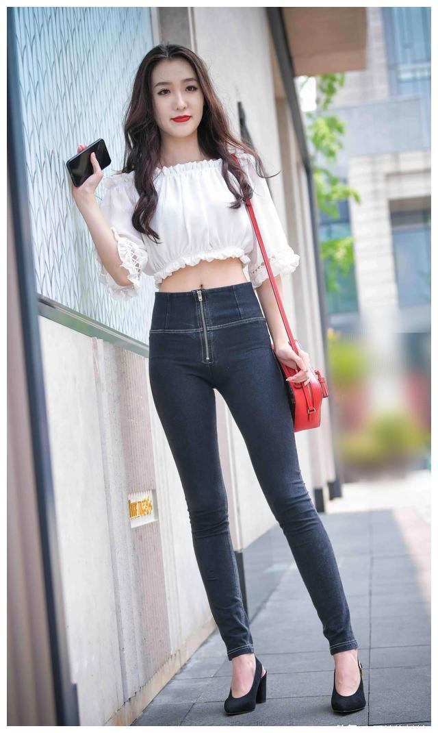 图片[4]-紧身牛仔裤卷发姑娘 J1726 103P-2.28GB-多丫图库