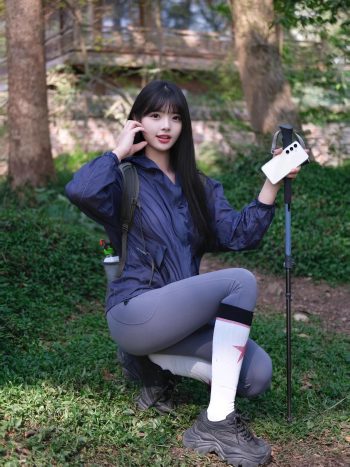 图片[6]-爱爬山的瑜伽裤MM，太甜美了！~-多丫图库