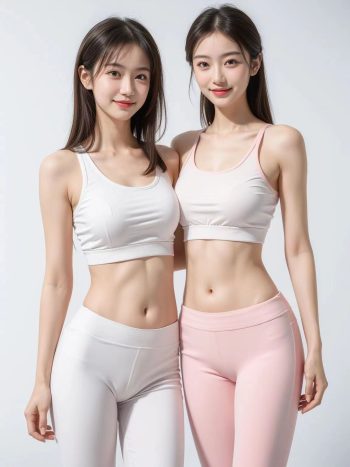 图片[18]-AI瑜伽裤清纯妹子系列图-多丫图库