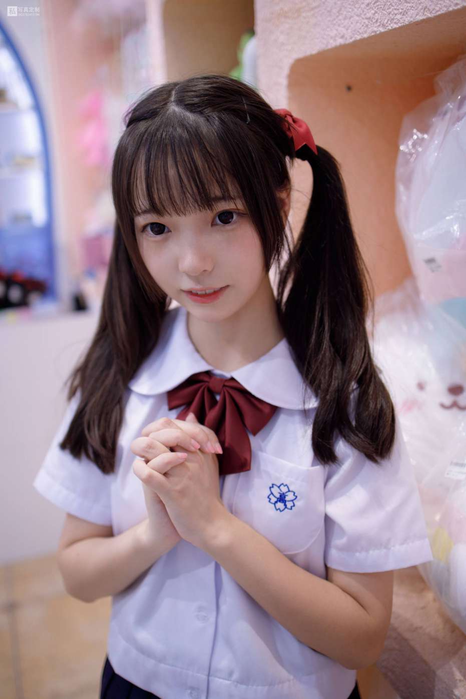 图片[4]-眼神好清澈的双马尾白丝女孩【75P】20019-多丫图库