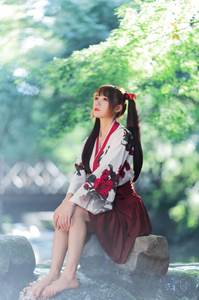 【免费】穿汉服的双马尾女孩【35P】20025-多丫图库